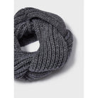 Sciarpa intrecciata bambina Mayoral grigia - ErreGiModaBimbo