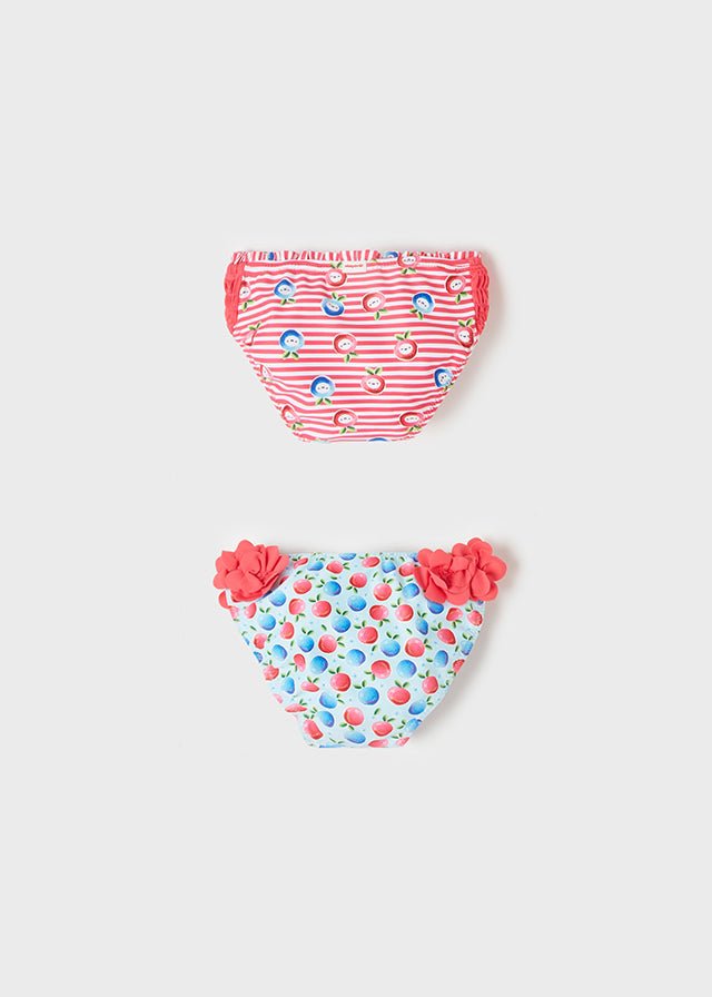Set 2 slip costume da bagno neonata "Fruit" - ErreGiModaBimbo