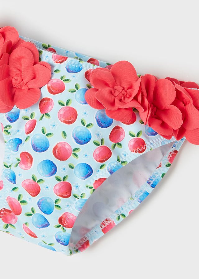 Set 2 slip costume da bagno neonata "Fruit" - ErreGiModaBimbo