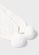 Set 3 pezzi Milk cappello sciarpa e manopole neonata Mayoral - ErreGiModaBimbo