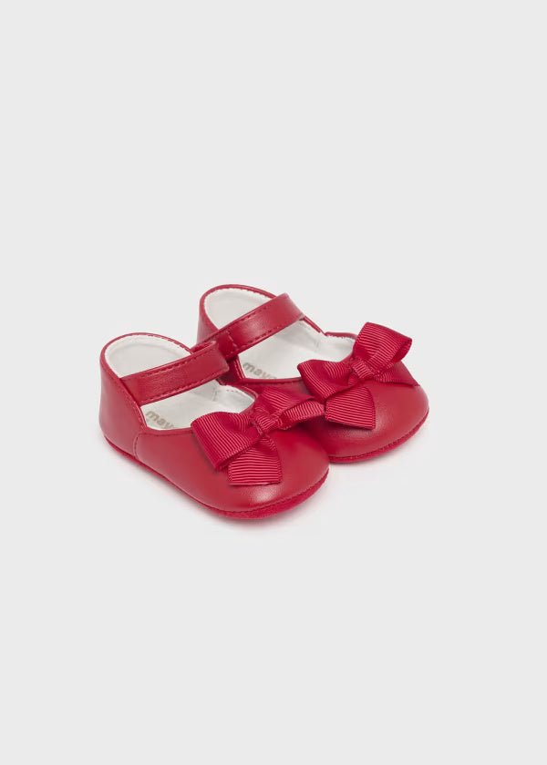 Set ballerine e fascetta rosse neonata Mayoral Newborn - ErreGiModaBimbo