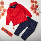 Tuta bambino Givova Modello "VELA" Rosso-Blu - ErreGiModaBimbo