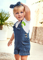 Tutina salopette jeans neonata Mayoral Lyocell Tencel™ - ErreGiModaBimbo