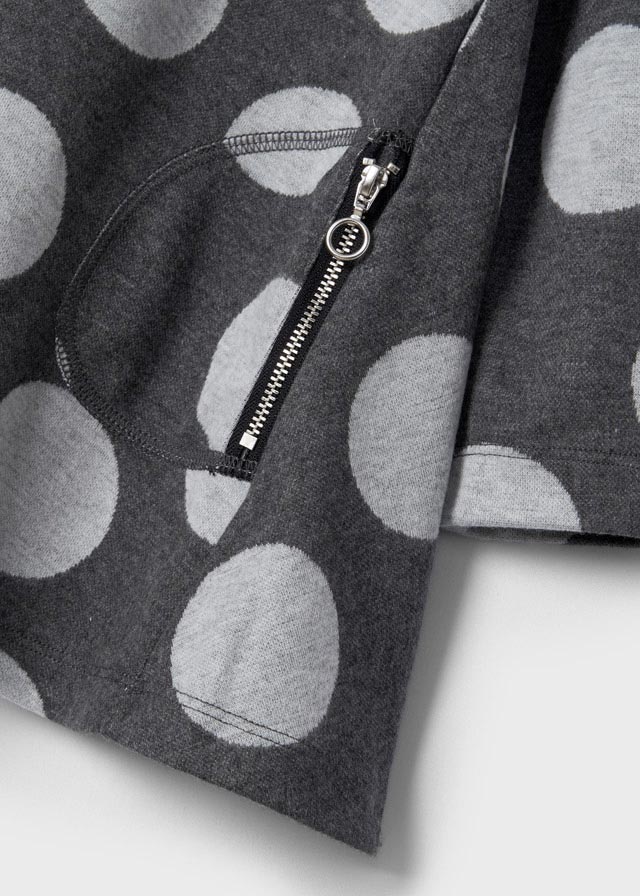 Vestito pois bambina Mayoral grigio - ErreGiModaBimbo